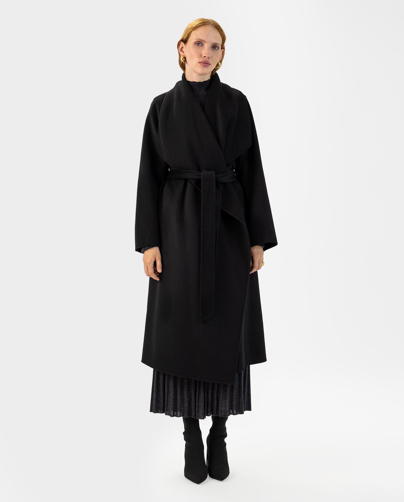 CARRIE ROSE Wool Coat