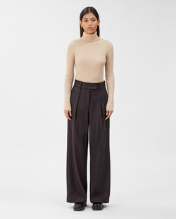 PEONY ROSE Wide Leg Pants