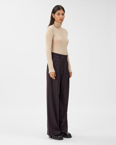 PEONY ROSE Wide Leg Pants