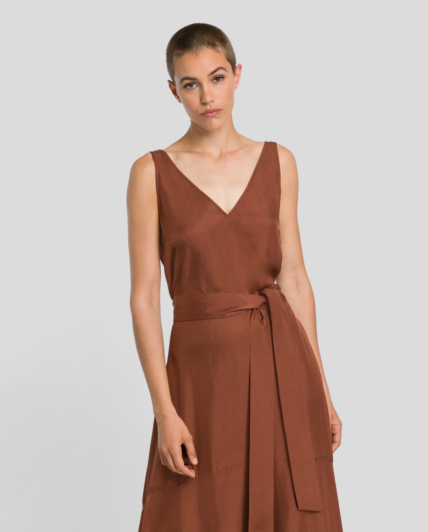 IVY OAK - NELE Dress - IO1123S7547-BR223 - Brown