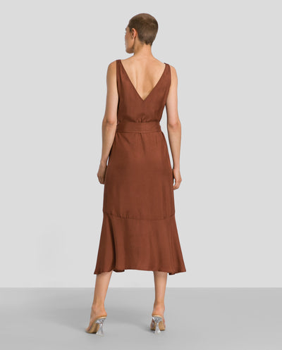 IVY OAK - NELE Dress - IO1123S7547-BR223 - Brown